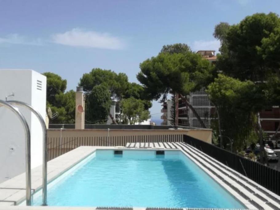 Modern Wave Escape Apartment With Private Parking And Rooftop Pool By Namaste Elite توريمولينوس المظهر الخارجي الصورة